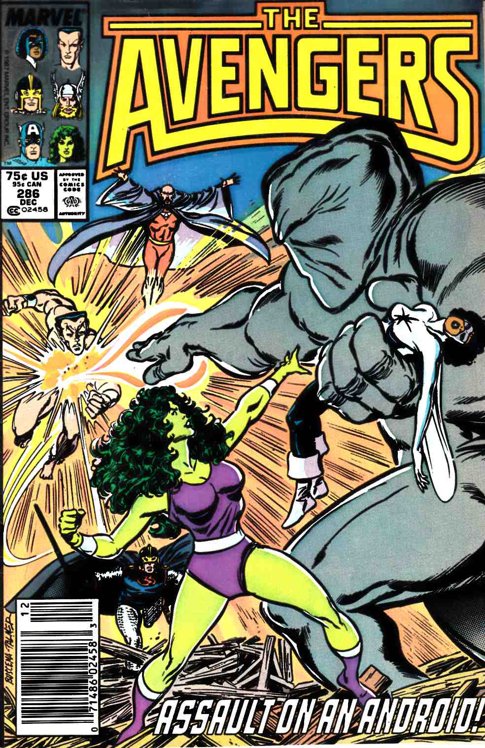 Avengers #286 Newsstand Edition Very Fine (8.0) [Marvel Comic] LARGE