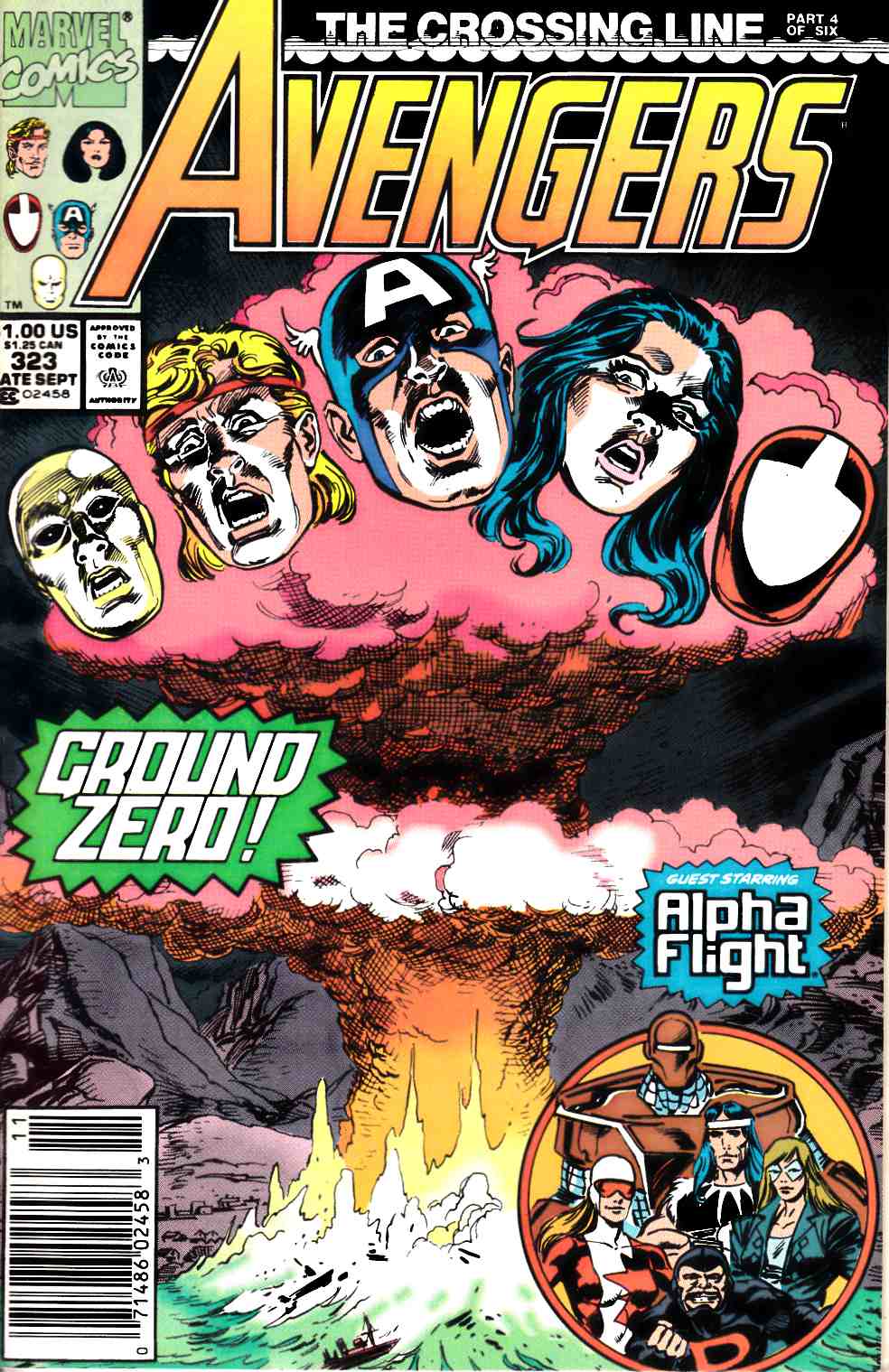 Avengers #323 Fine (6.0) [Marvel Comic] LARGE
