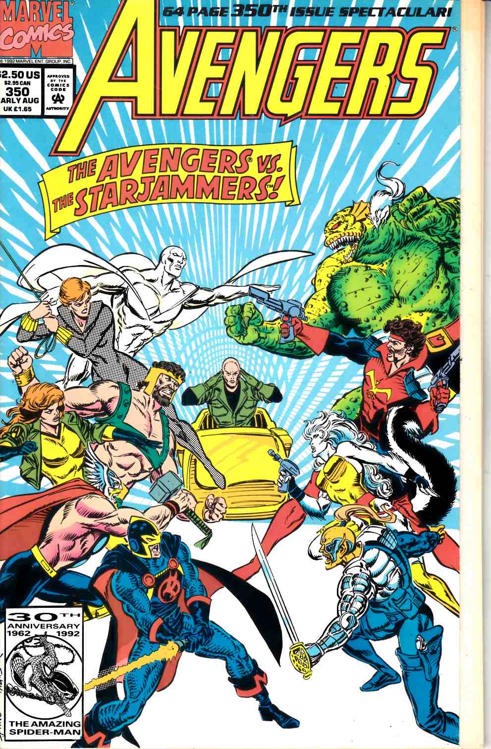 Avengers #350 Very Fine (8.0) [Marvel Comic] LARGE