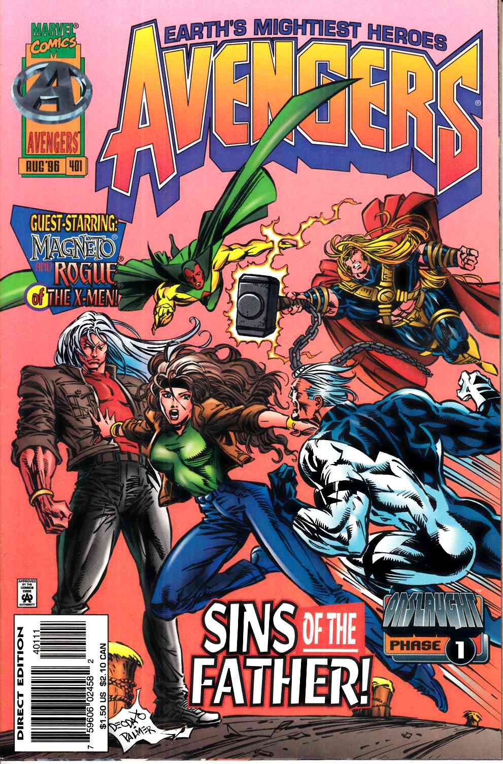 Avengers #401 Very Fine (8.0) [Marvel Comic] THUMBNAIL