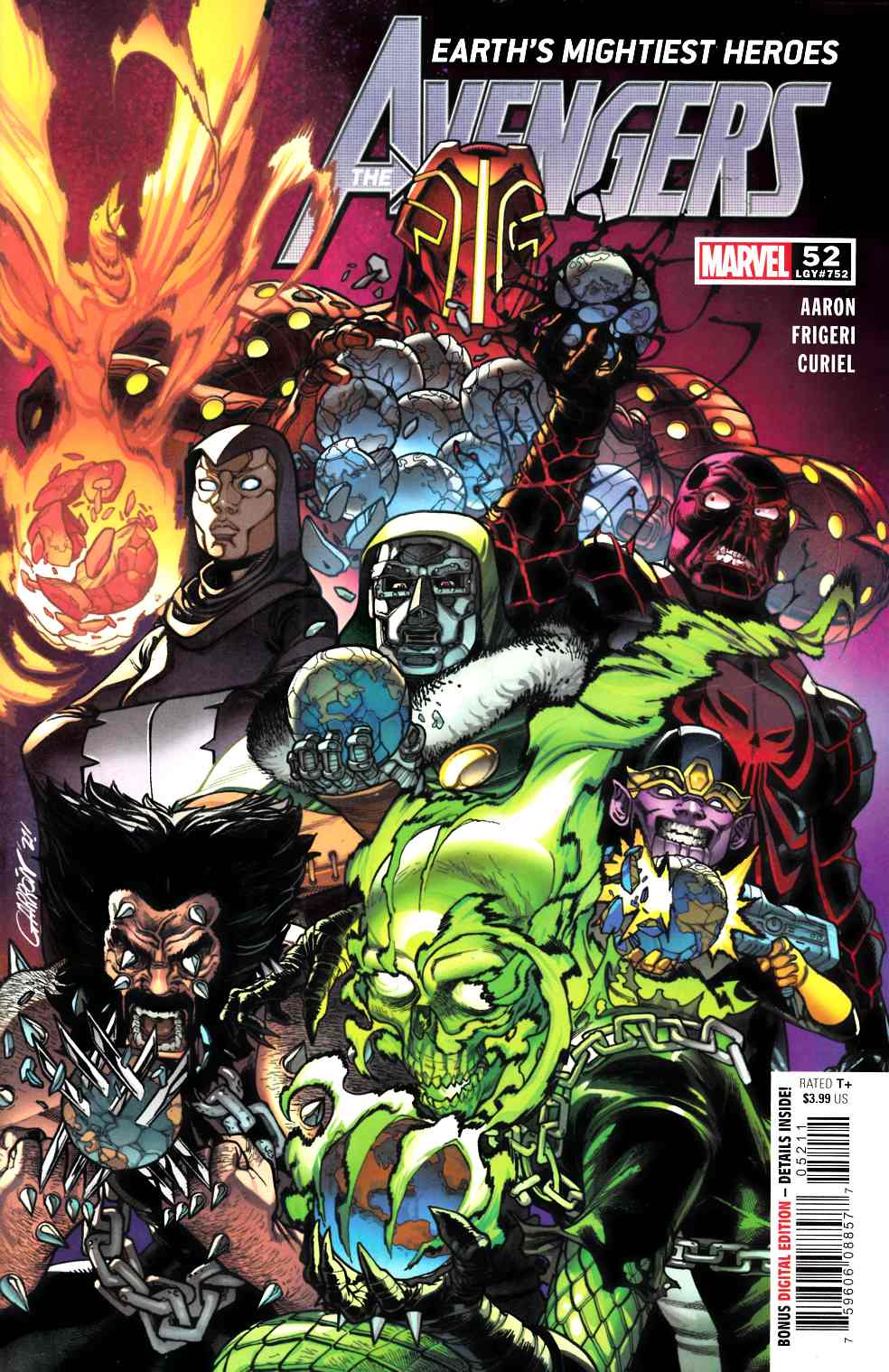 Avengers #52 Near Mint (9.4) [Marvel Comic] LARGE