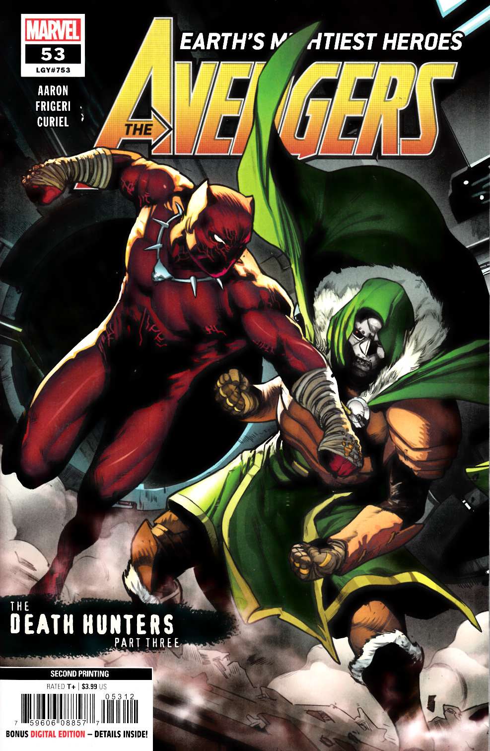 Avengers #53 Second Printing Near Mint (9.4) [Marvel Comic] LARGE