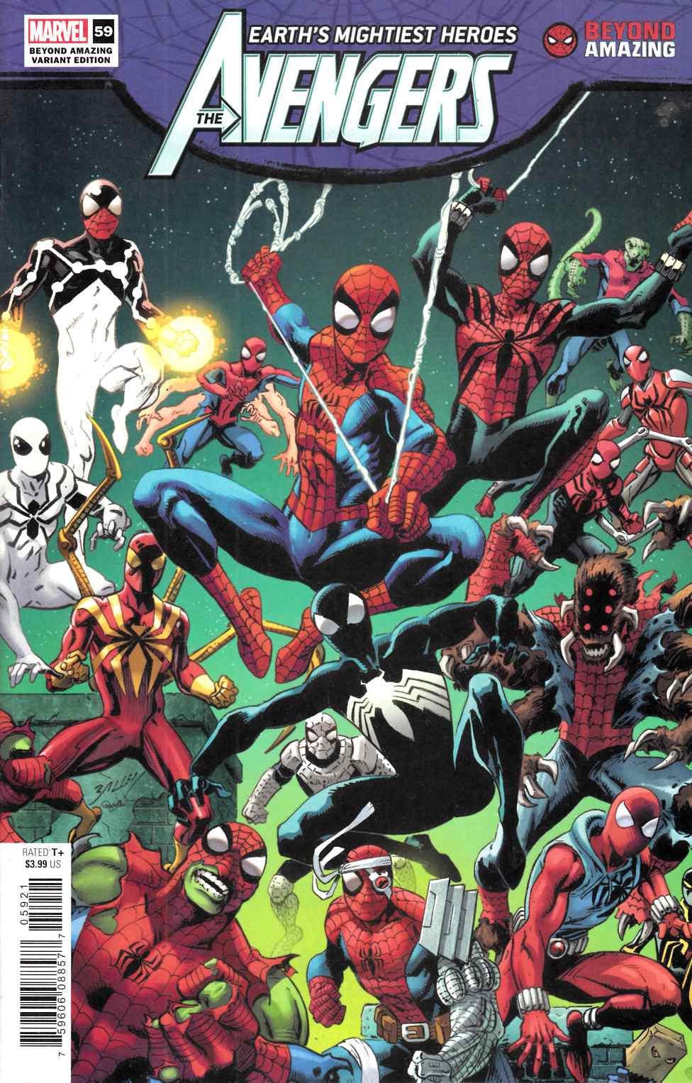 Avengers #59 Bagley Variant Cover Near Mint (9.4) [Marvel Comic] THUMBNAIL