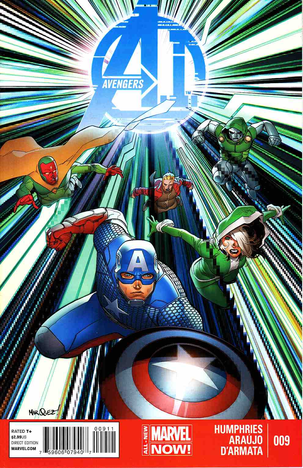 Avengers AI #9 [Marvel Comic] LARGE