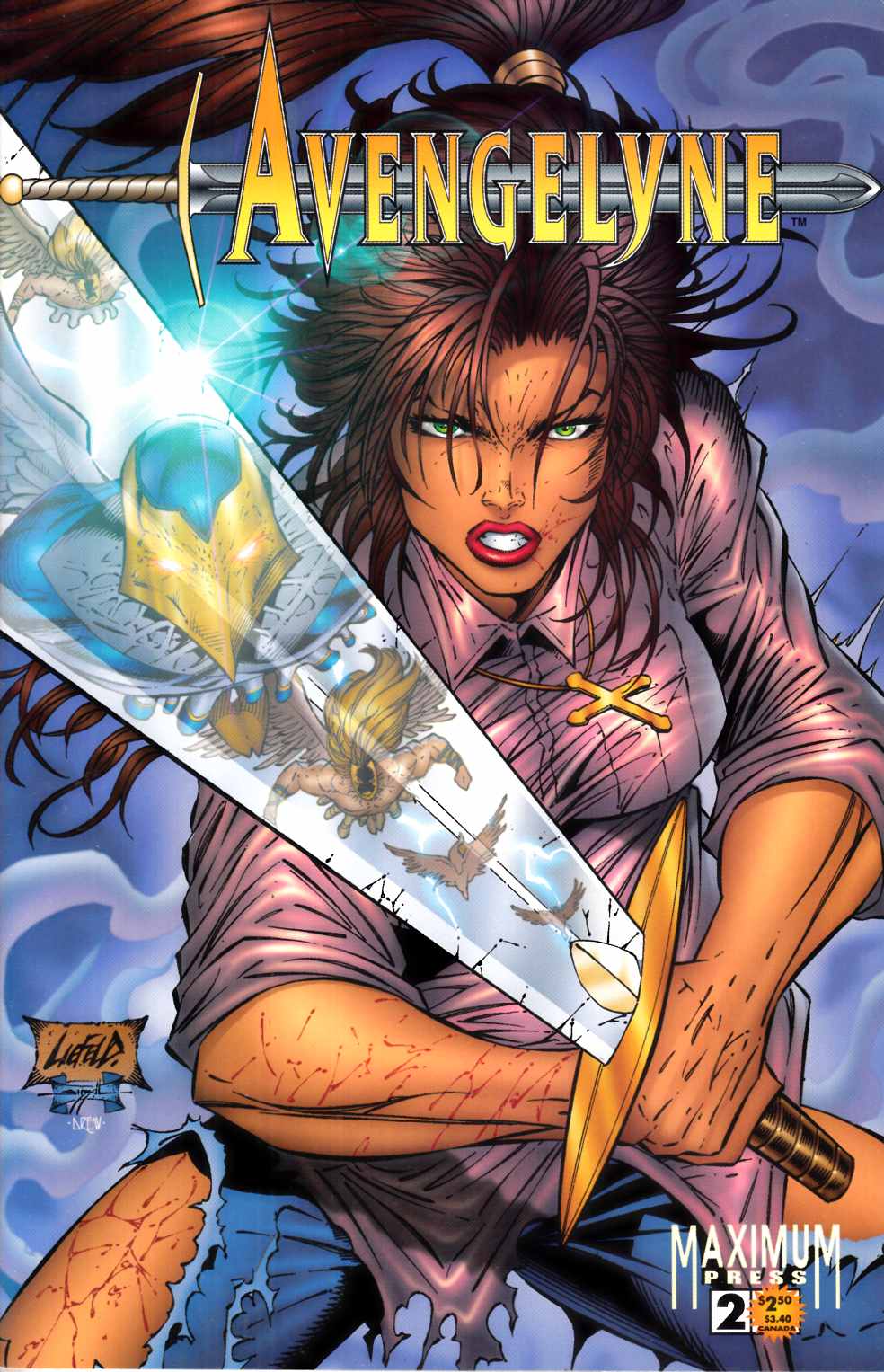 Avengelyne #2 Cover A Very Fine (8.0) [Maximum Comic] THUMBNAIL