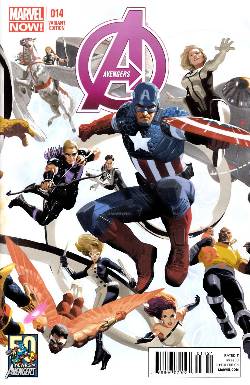 Avengers #14 Avengers 50th Anniversay Cover [Comic] LARGE