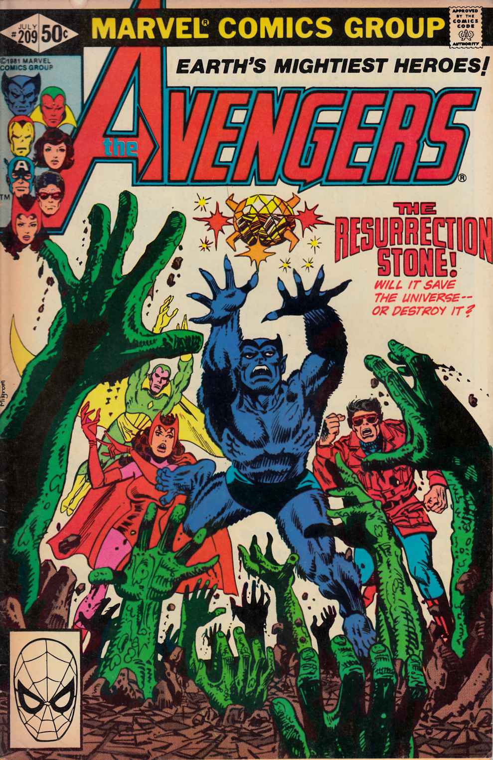 Avengers #209 Very Good/Fine (5.0) [Marvel Comic] LARGE
