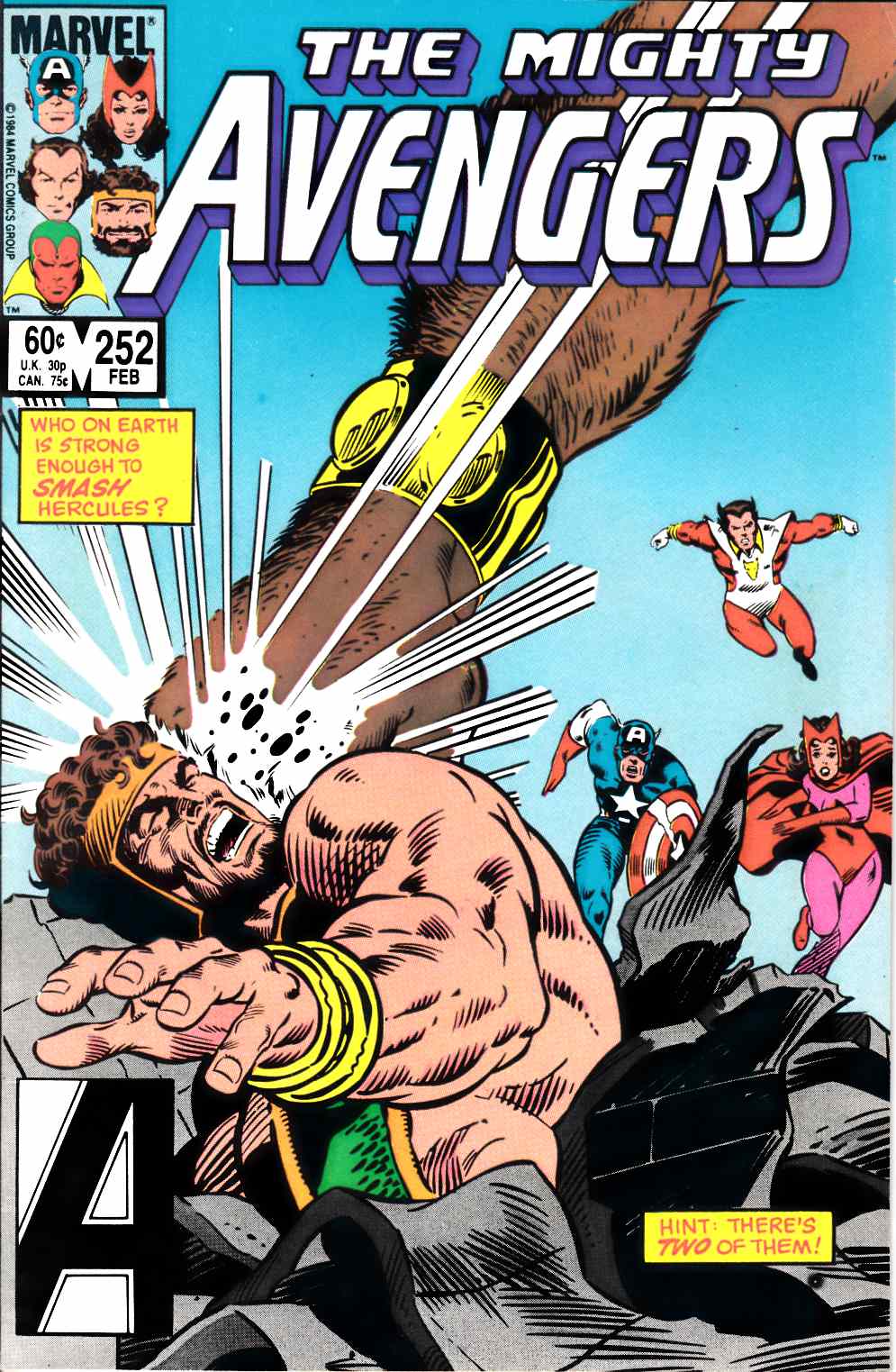 Avengers #252 Fine (6.0) [Marvel Comic] THUMBNAIL