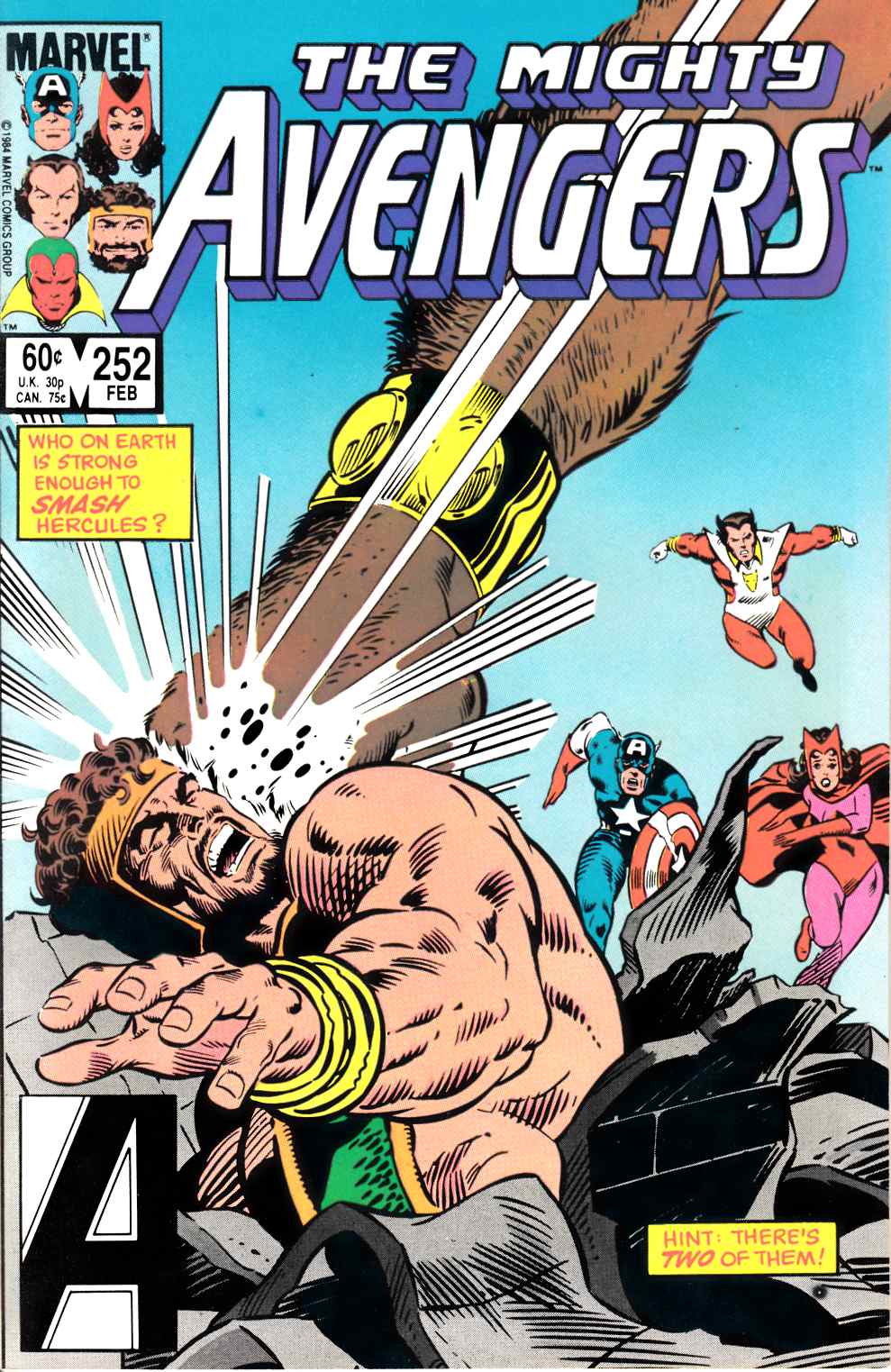 Avengers #252 Very Fine Plus (8.5) [Marvel Comic] LARGE
