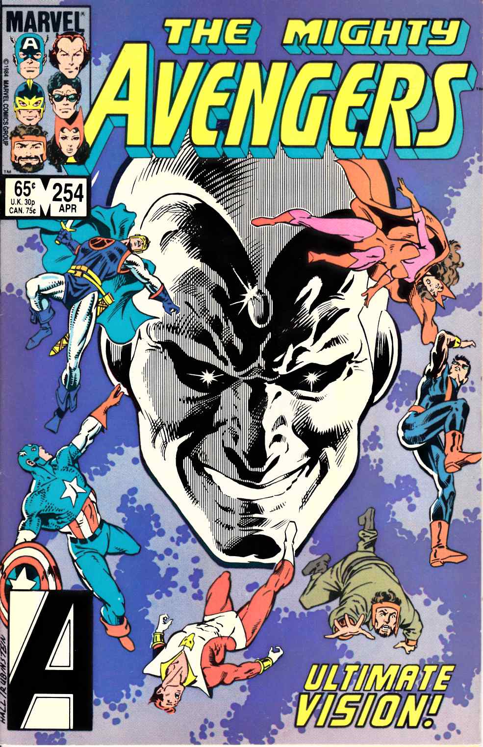 Avengers #254 Fine (6.0) [Marvel Comic] THUMBNAIL