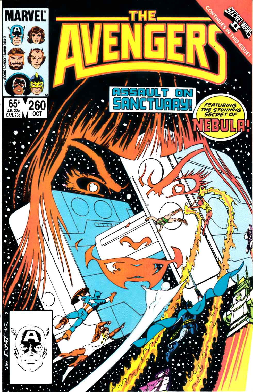 Avengers #260 Very Fine (8.0) [Marvel Comic] LARGE