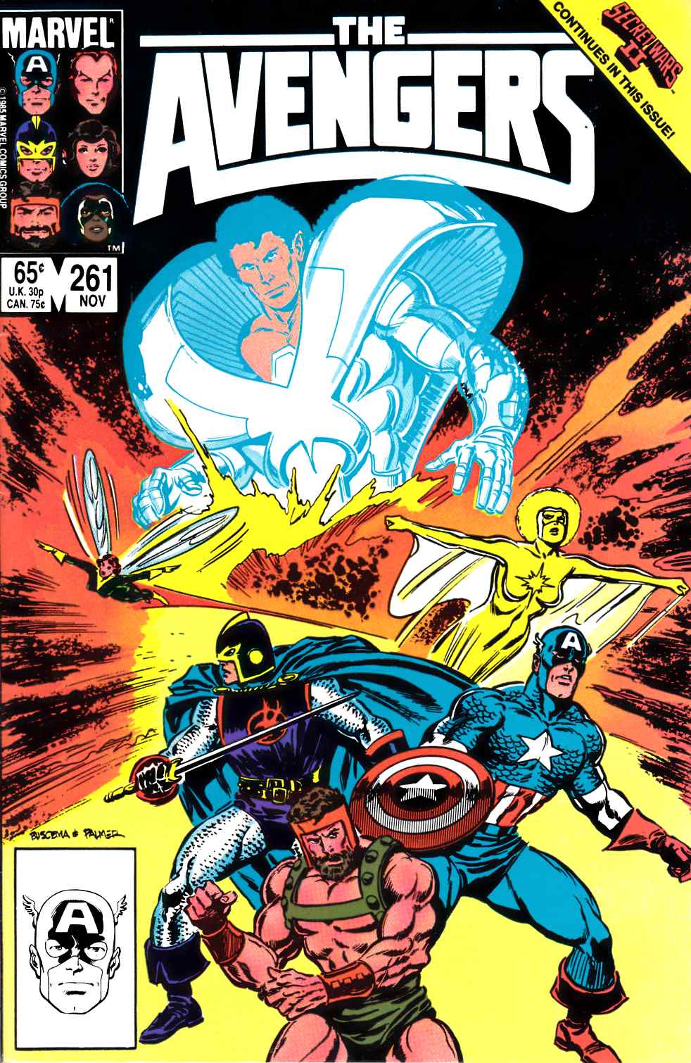 Avengers #261 Fine (6.0) [Marvel Comic] LARGE