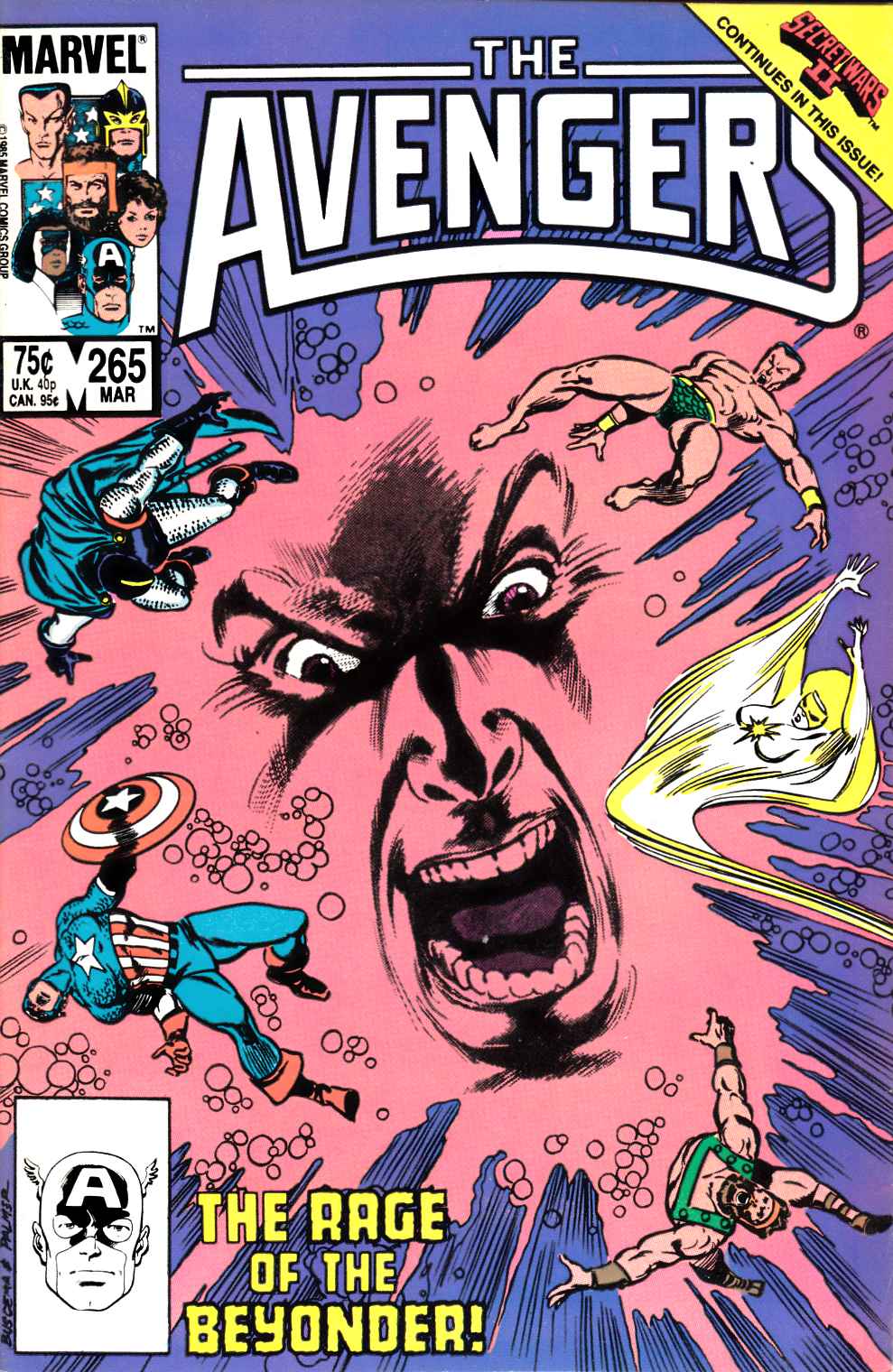 Avengers #265 Very Fine (8.0) [Marvel Comic] LARGE