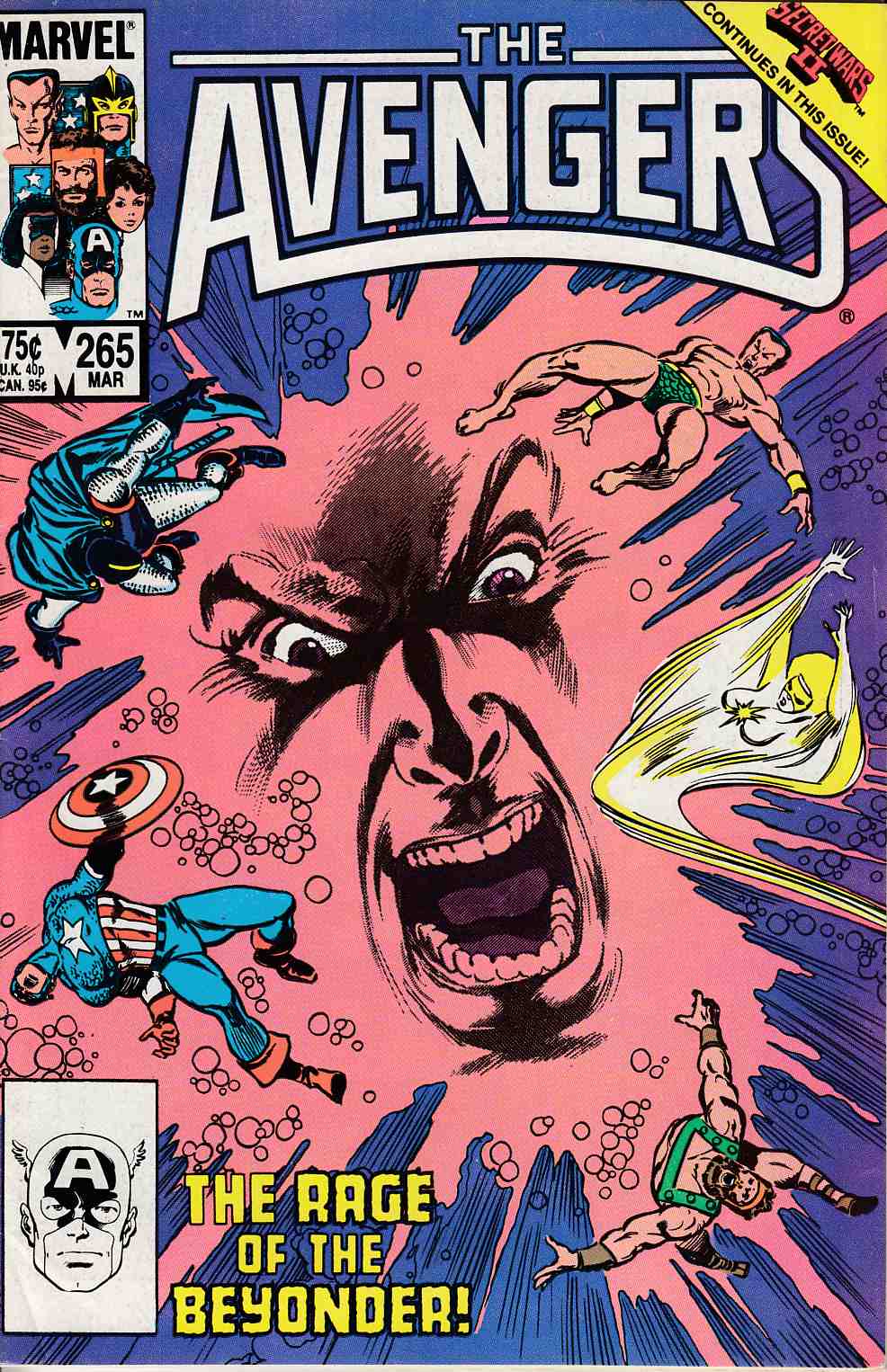 Avengers #265 Very Fine Minus (7.5) [Marvel Comic] LARGE