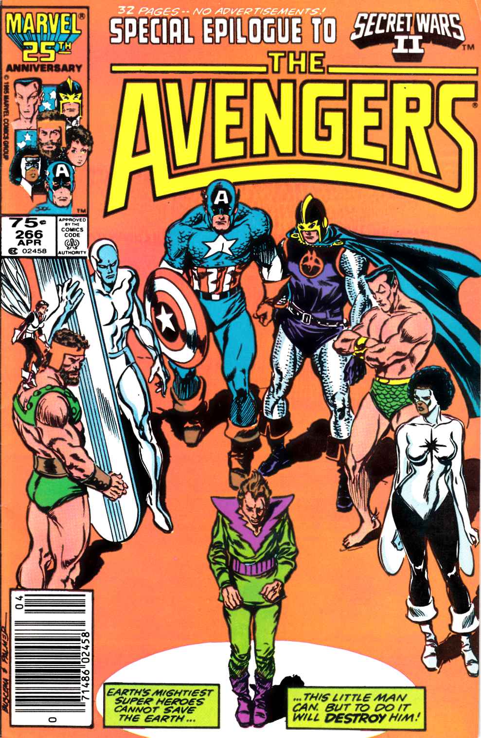 Avengers #266 Newsstand Edition Fine (6.0) [Marvel Comic] THUMBNAIL