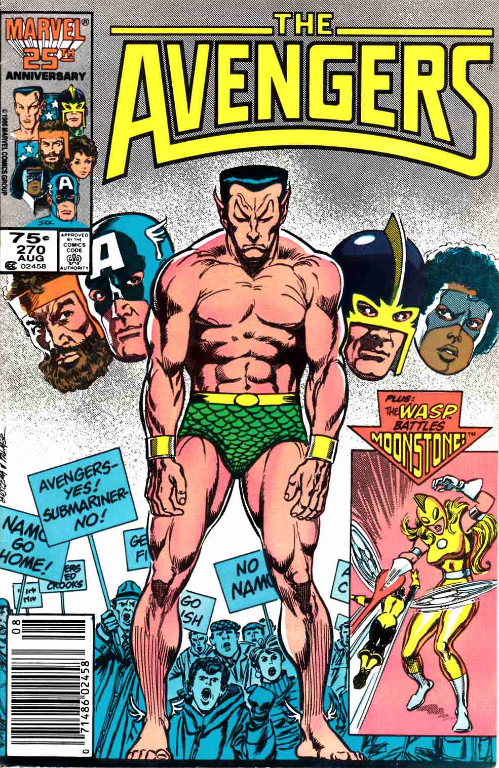 Avengers #270 Newsstand Edition Fine (6.0) [Marvel Comic] LARGE