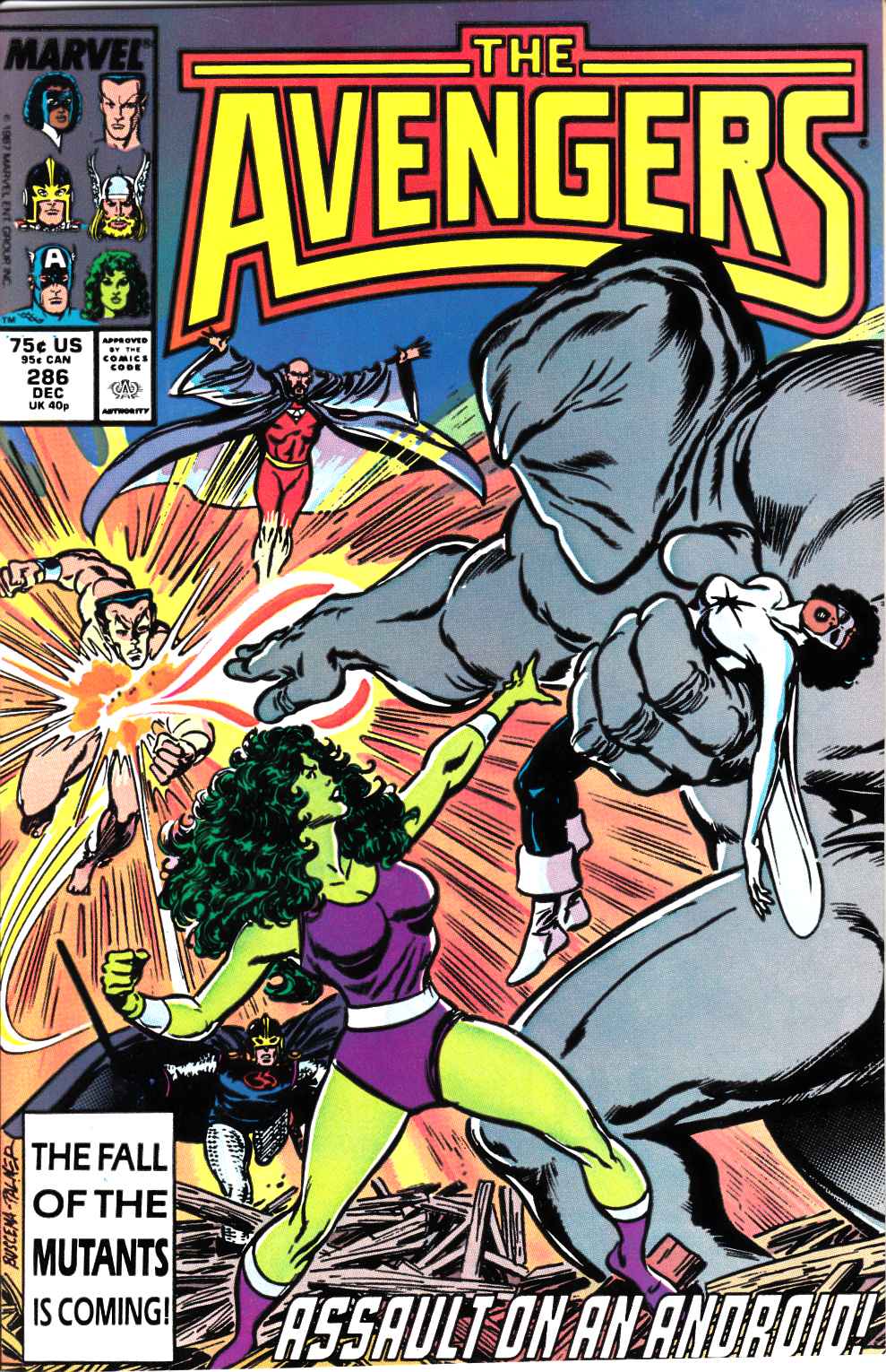 Avengers #286 Very Fine/Near Mint (9.0) [Marvel Comic] THUMBNAIL