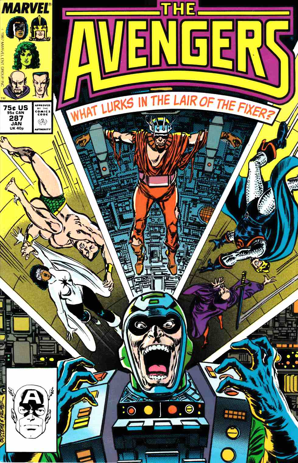 Avengers #287 Near Mint Minus (9.2) [Marvel Comic] LARGE