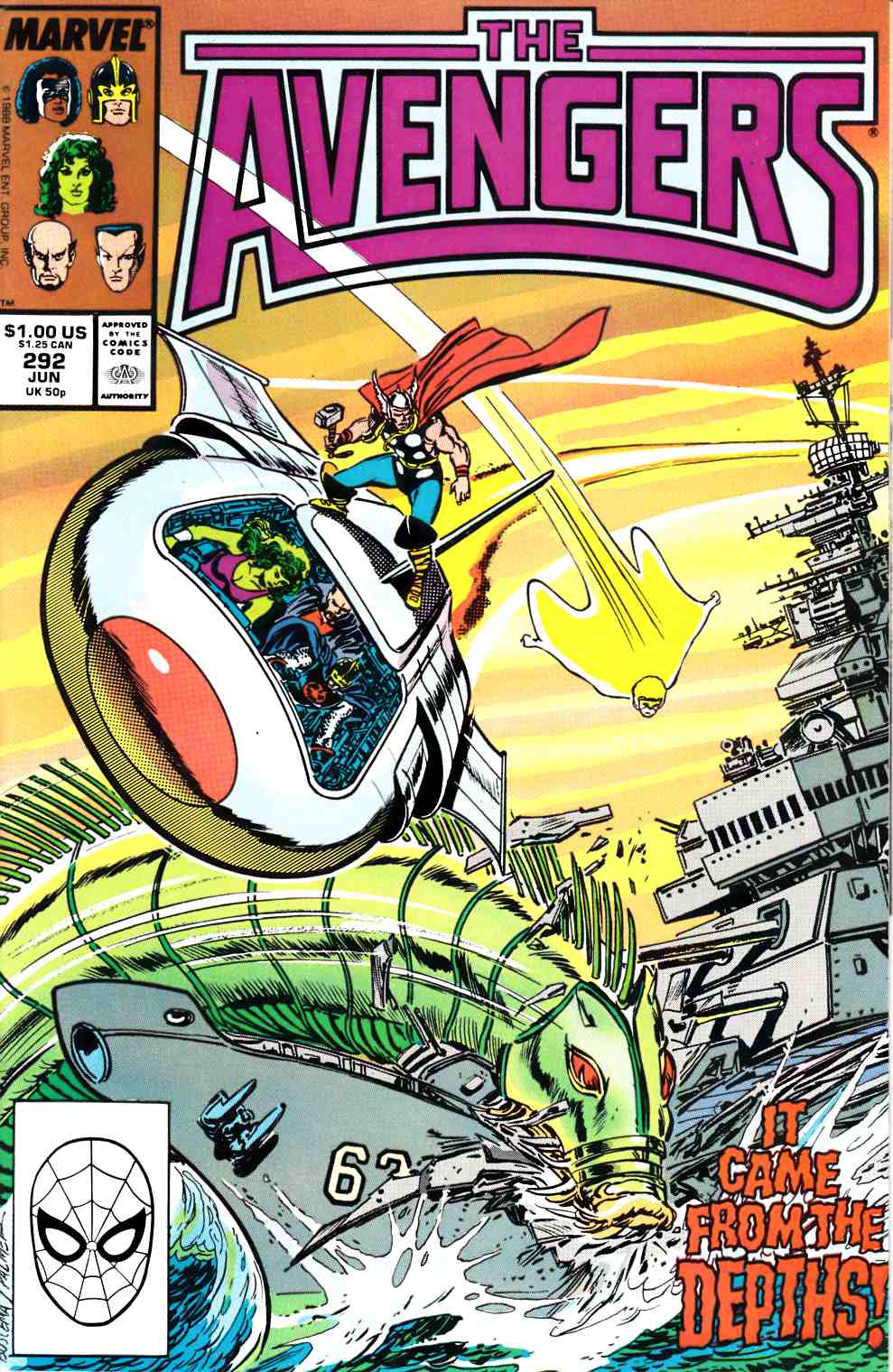 Avengers #292 Very Fine (8.0) [Marvel Comic] LARGE