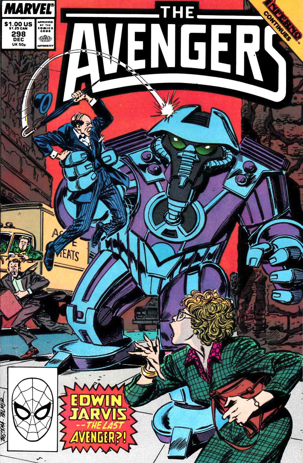 Avengers #298 Very Fine (8.0) [Marvel Comic] LARGE