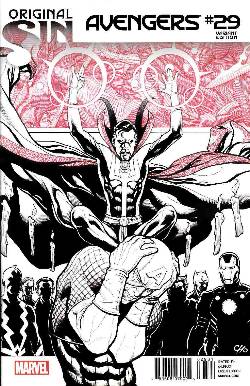 Avengers #29 Cho Sketch Variant Cover [Marvel Comic] LARGE