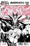 Avengers #29 Cho Sketch Variant Cover [Marvel Comic] THUMBNAIL