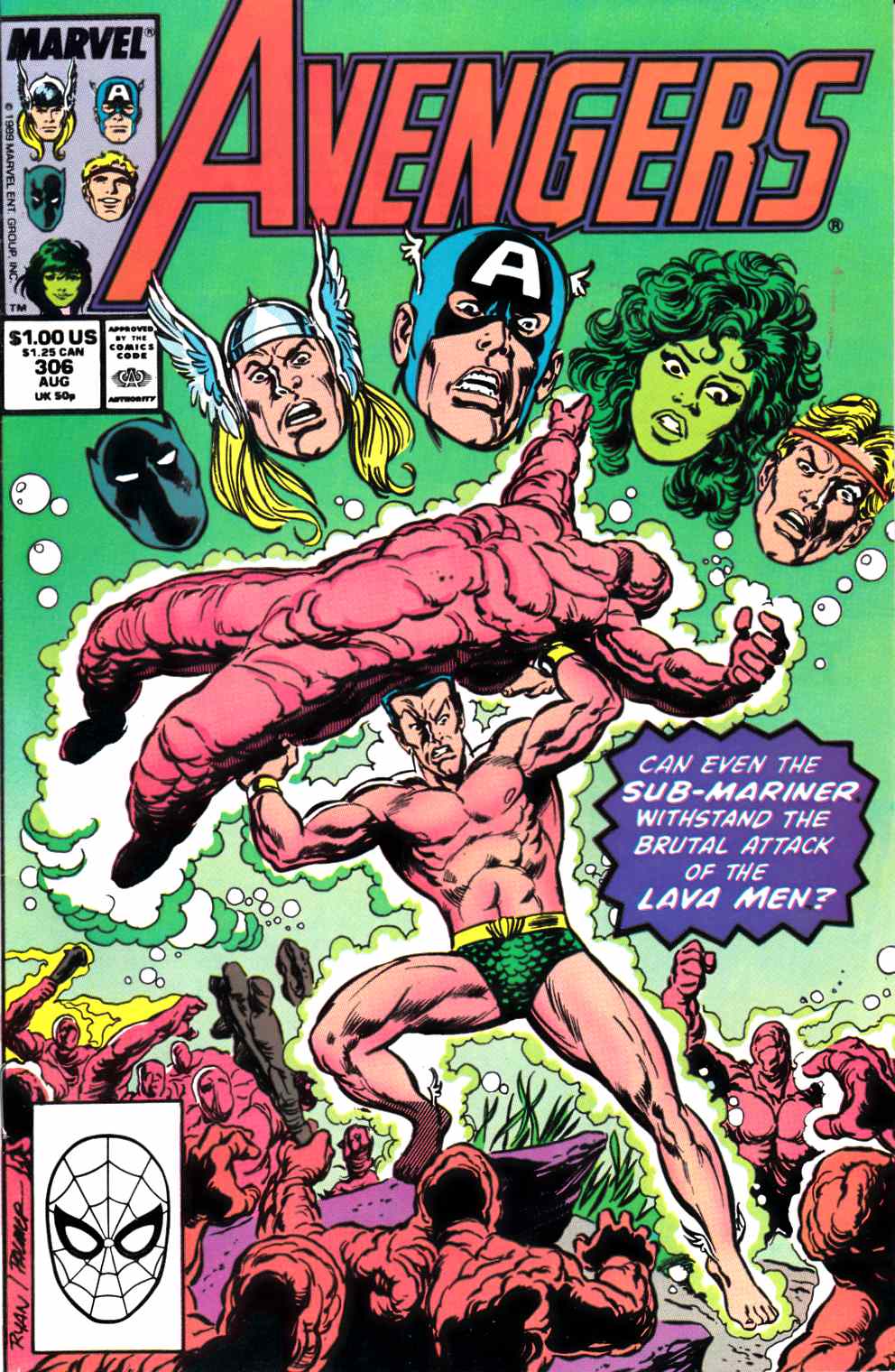 Avengers #306 Very Fine (8.0) [Marvel Comic] LARGE