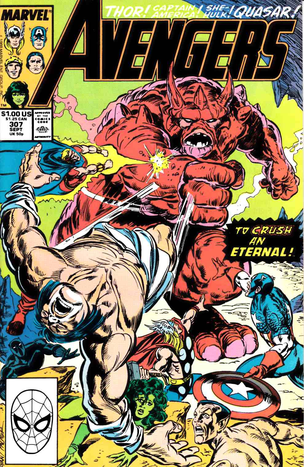 Avengers #307 Very Fine (8.0) [Marvel Comic] LARGE