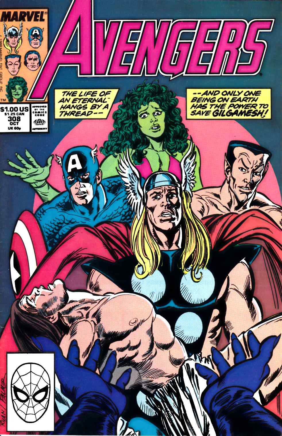 Avengers #308 Very Fine (8.0) [Marvel Comic] LARGE