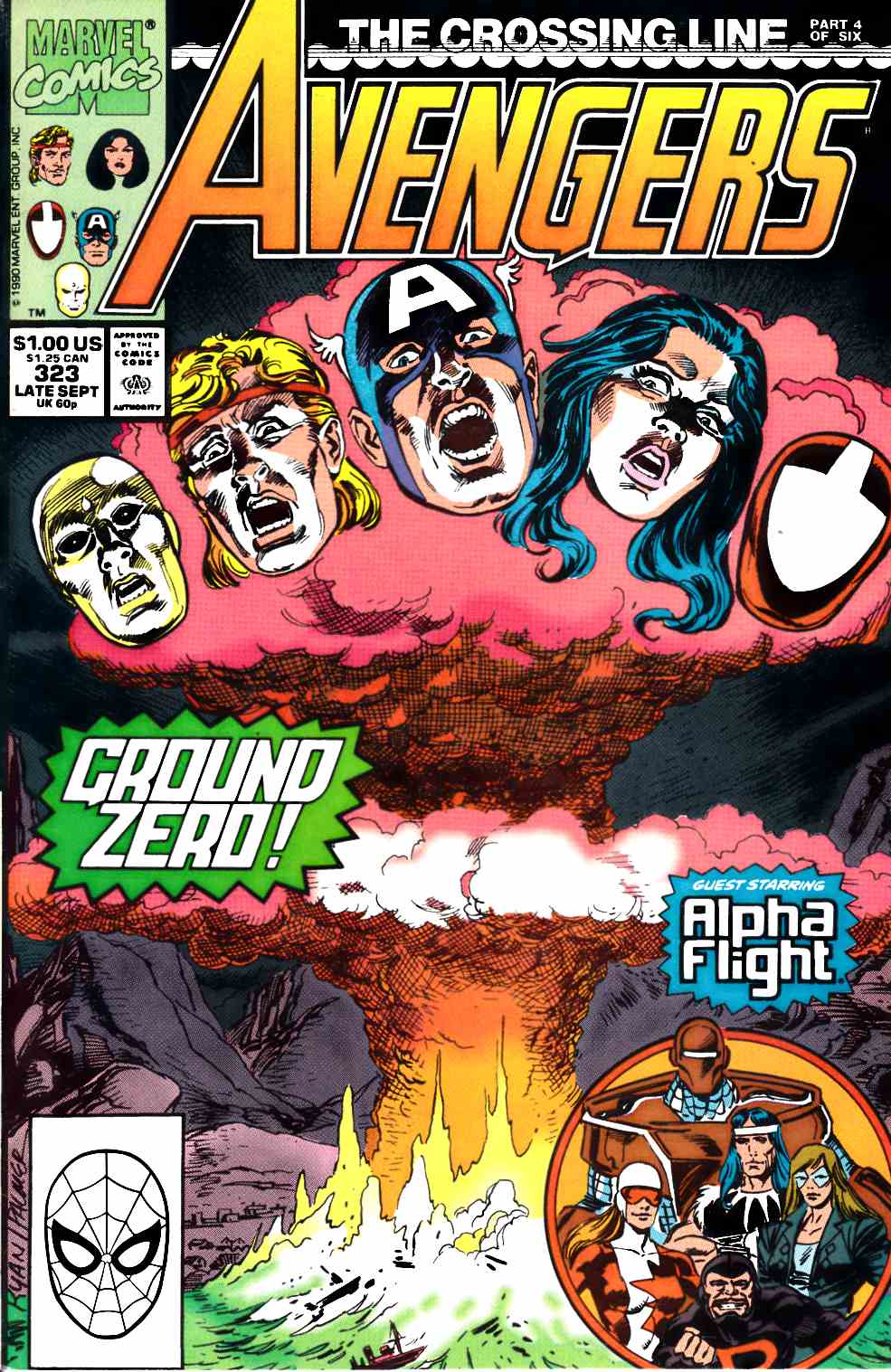 Avengers #323 Very Fine (8.0) [Marvel Comic] THUMBNAIL