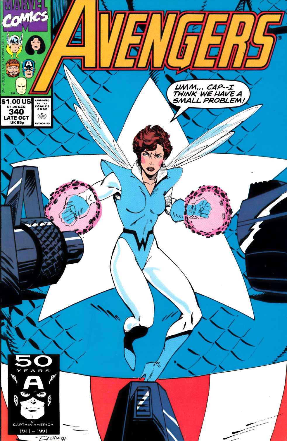 Avengers #340 Very Fine (8.0) [Marvel Comic] LARGE