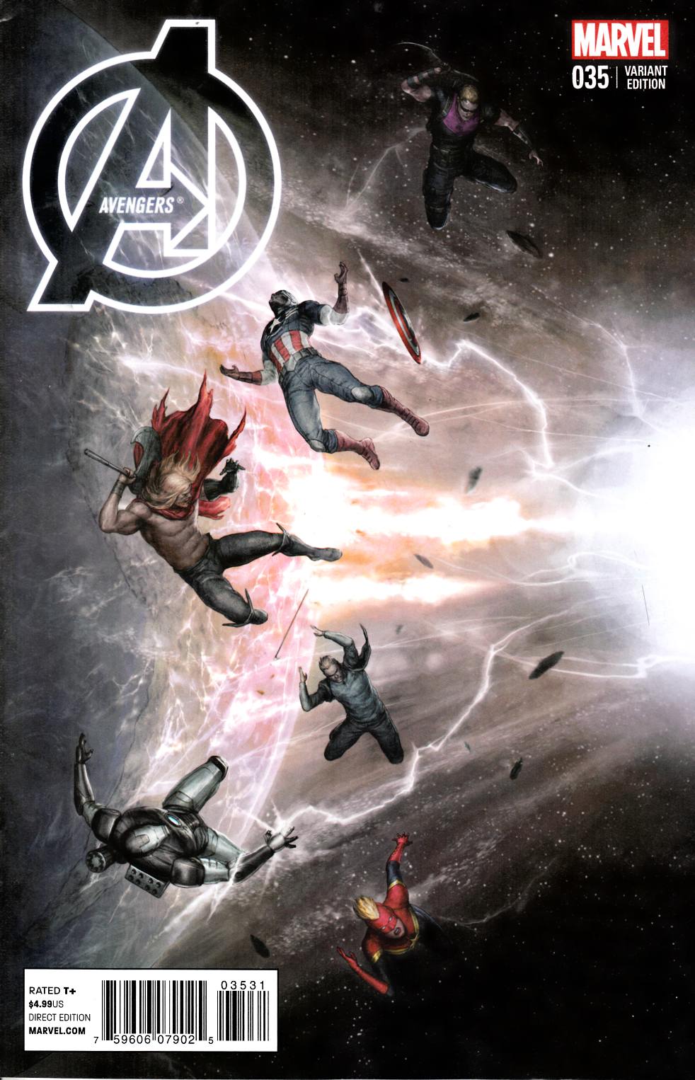 Avengers #35 Alessio Variant Cover [Comic] LARGE