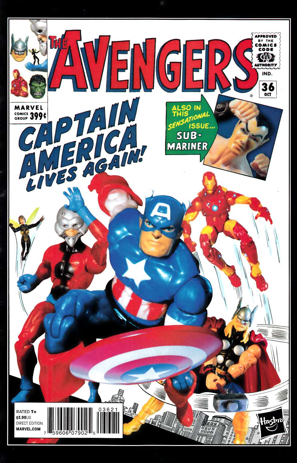 Avengers #36 Hasbro Variant Cover [Marvel Comic] LARGE