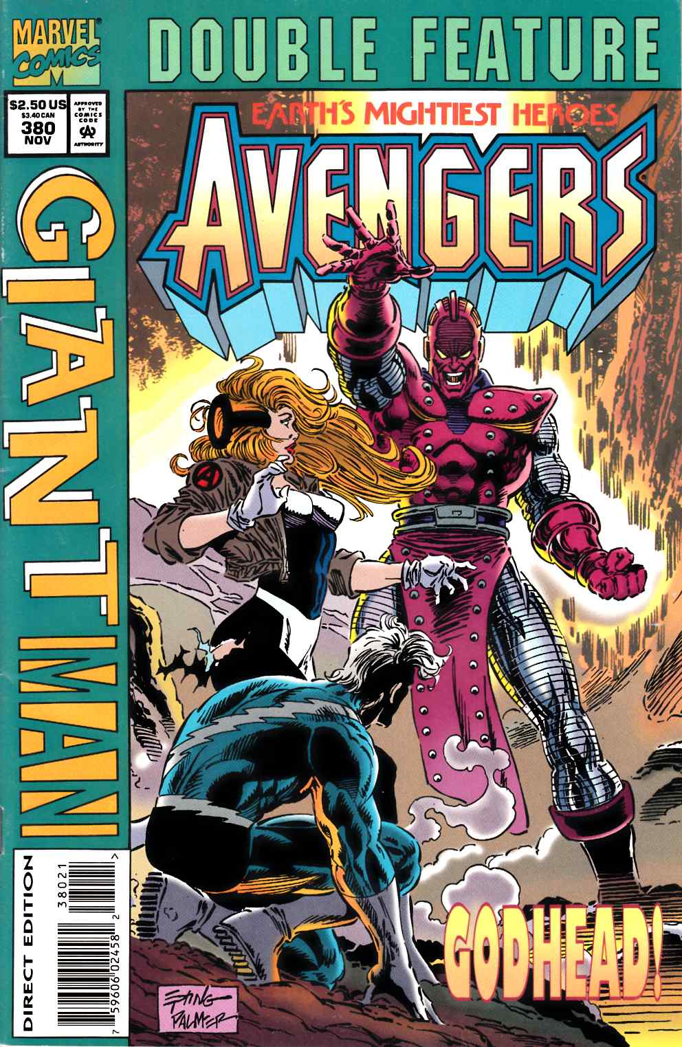 Avengers #380 Double Feature Very Fine (8.0) [Marvel Comic] THUMBNAIL