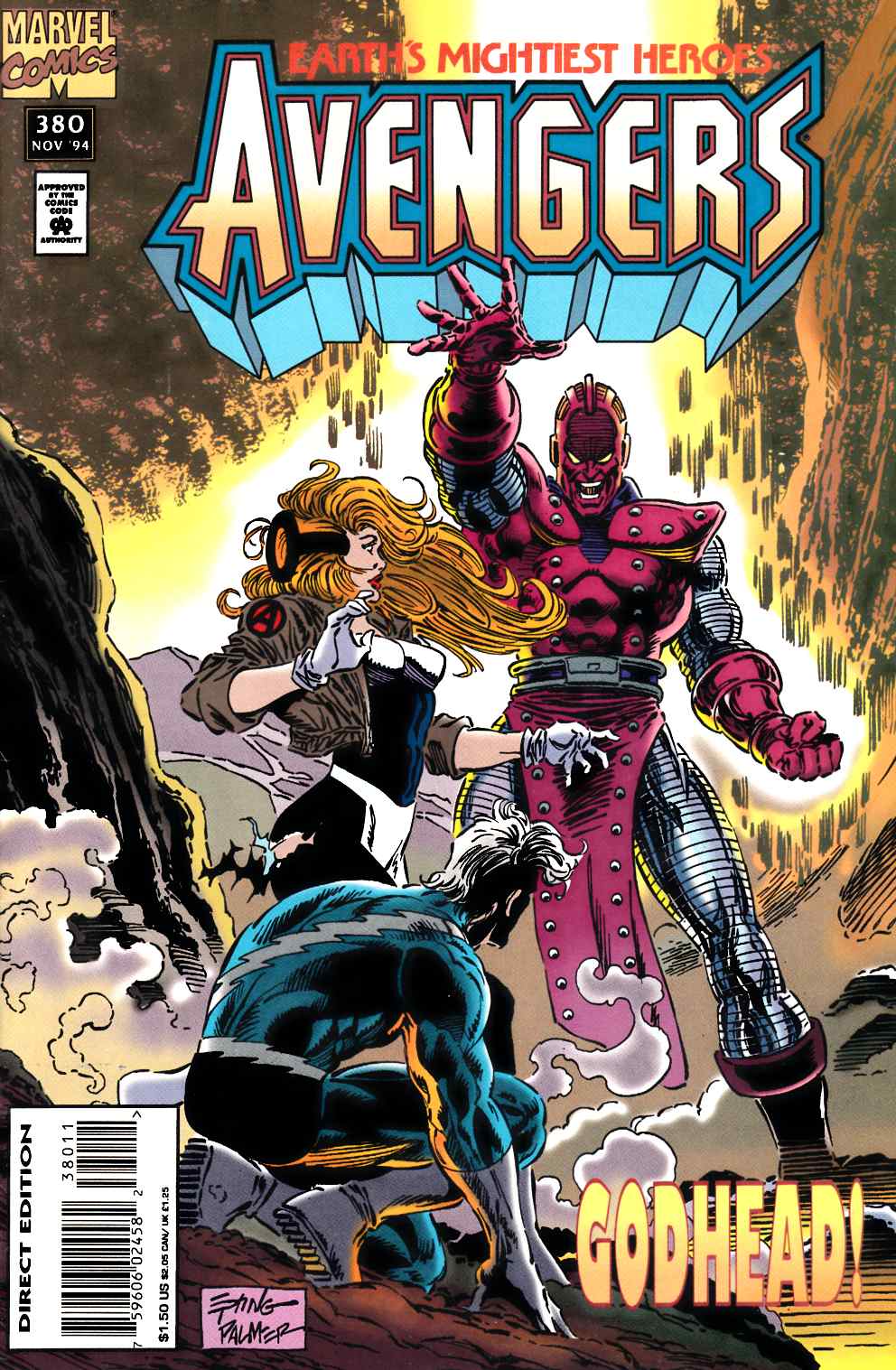 Avengers #380 Very Fine (8.0) [Marvel Comic] LARGE