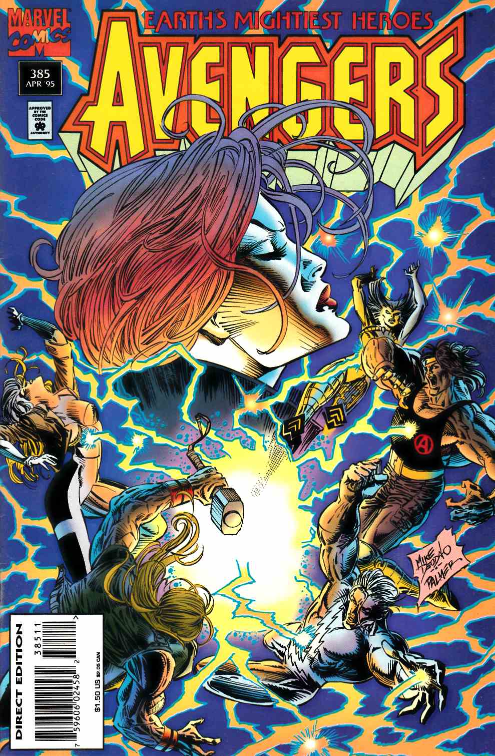 Avengers #385 Very Fine (8.0) [Marvel Comic] LARGE