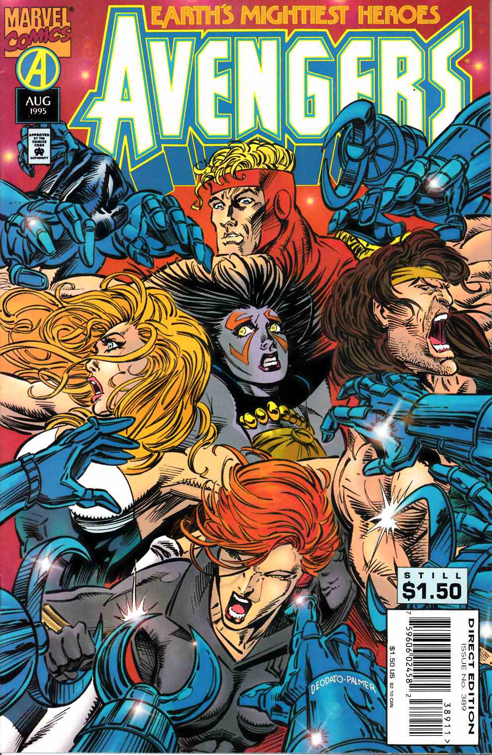 Avengers #389 Very Fine (8.0) [Marvel Comic] THUMBNAIL