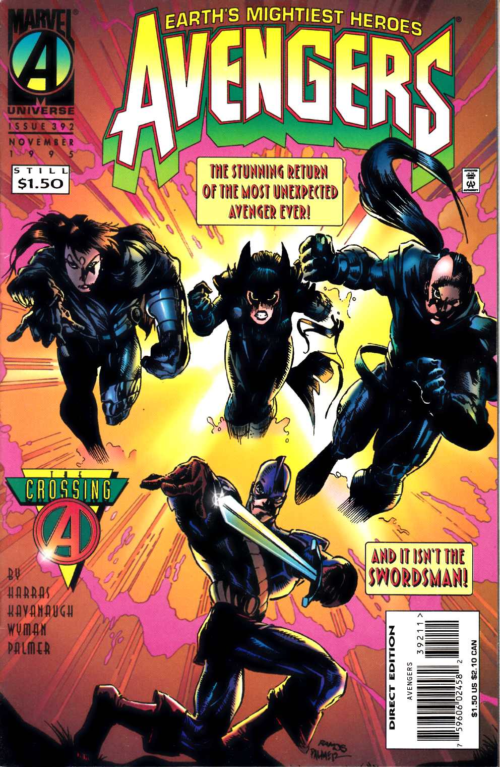 Avengers #392 Very Fine (8.0) [Marvel Comic] LARGE