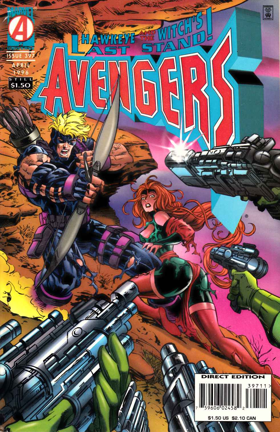 Avengers #397 Very Fine (8.0) [Marvel Comic] THUMBNAIL