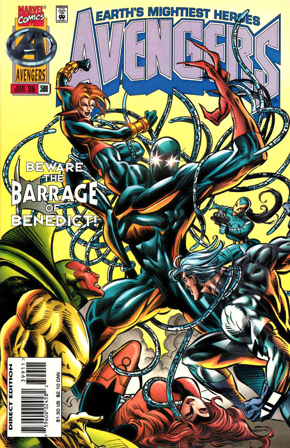 Avengers #399 Very Fine (8.0) [Marvel Comic] THUMBNAIL