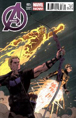 Avengers #5 Rivera Incentive Variant Cover [Marvel Comic] LARGE