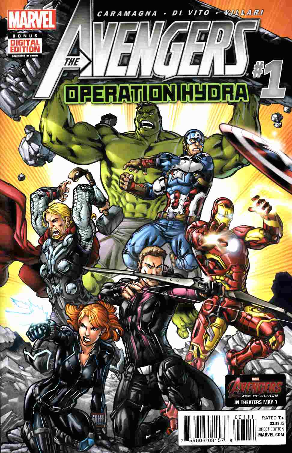 Avengers Operation Hydra #1 [Marvel Comic] THUMBNAIL