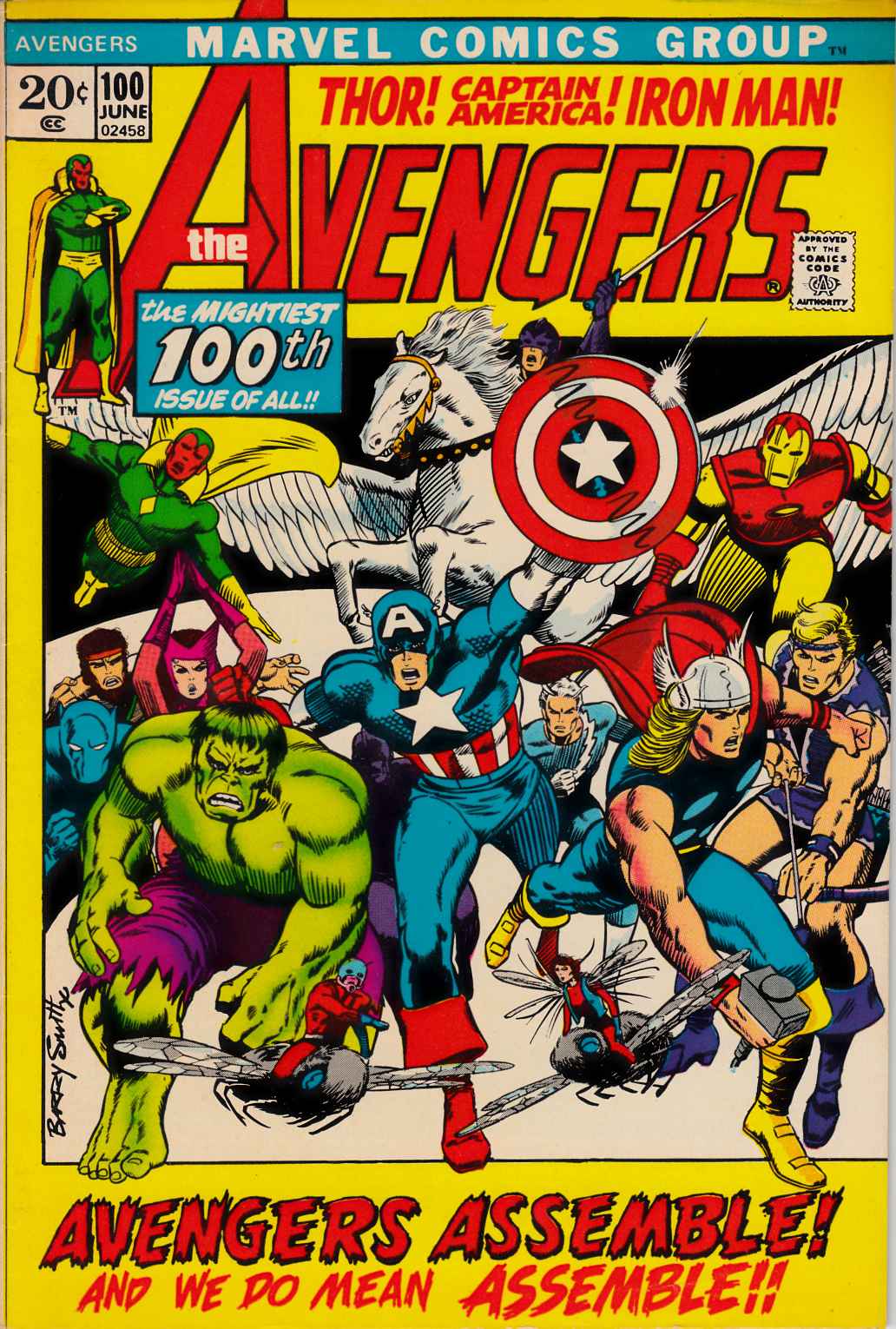 Avengers #100 Near Mint Minus (9.2) [Marvel Comic] THUMBNAIL