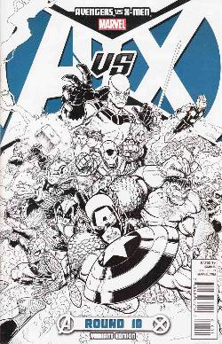 Avengers vs X-Men #10 Bradshaw Sketch Variant Cover [Comic] LARGE