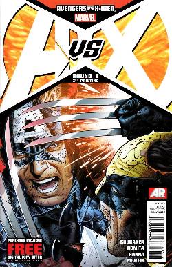 Avengers vs X-Men #3 Third Printing [Comic] LARGE