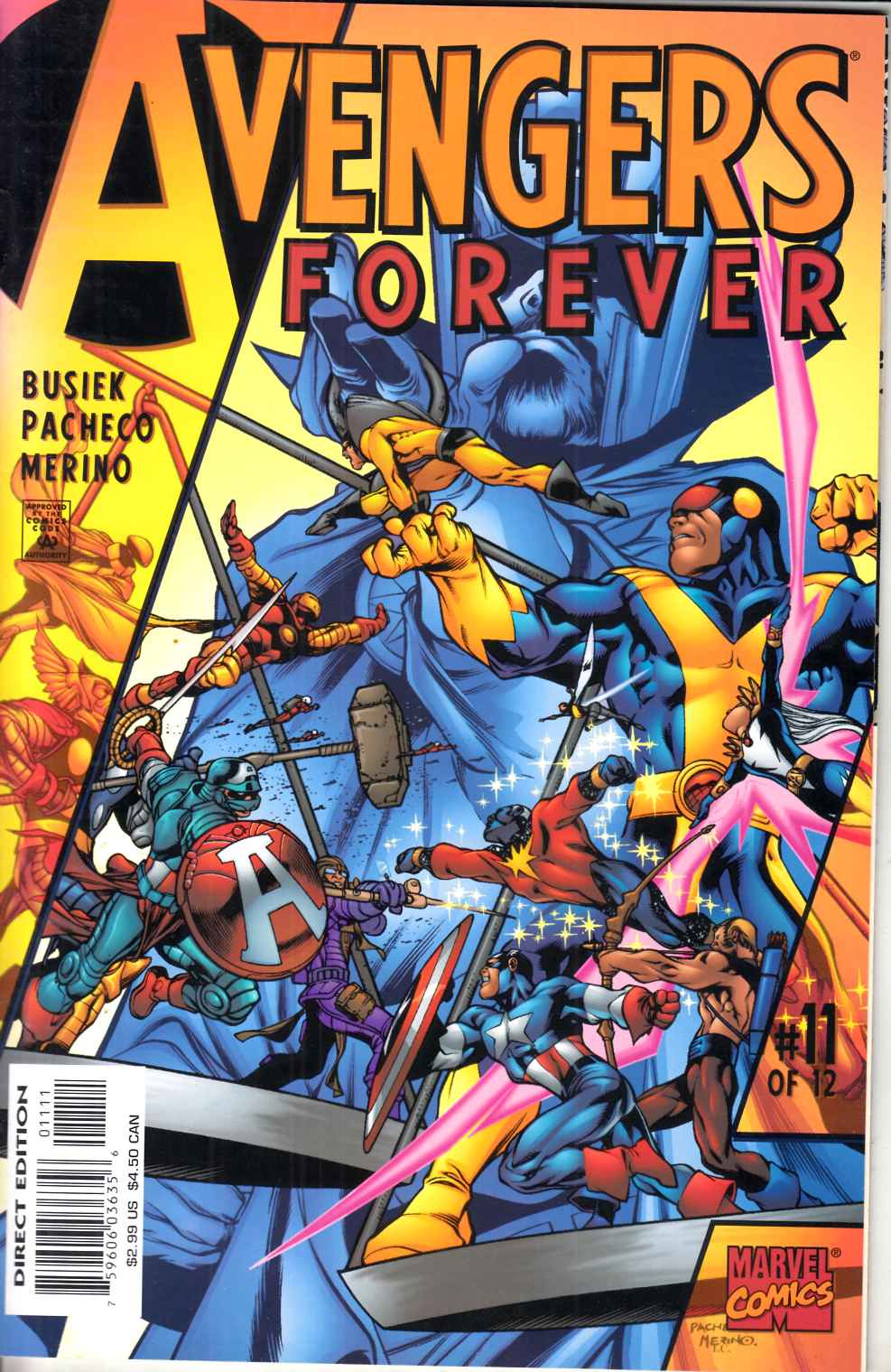 Avengers Forever #11 Very Fine (8.0) [Marvel Comic] THUMBNAIL