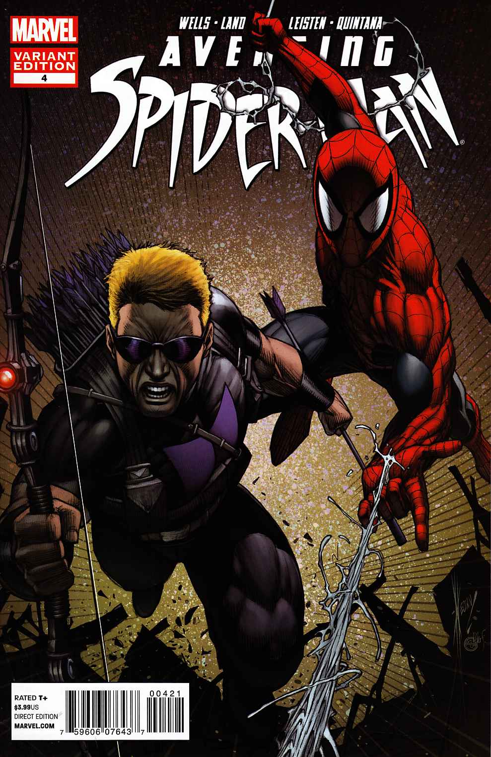 Avenging Spider-Man #4 Keown Variant Cover [Comic] LARGE