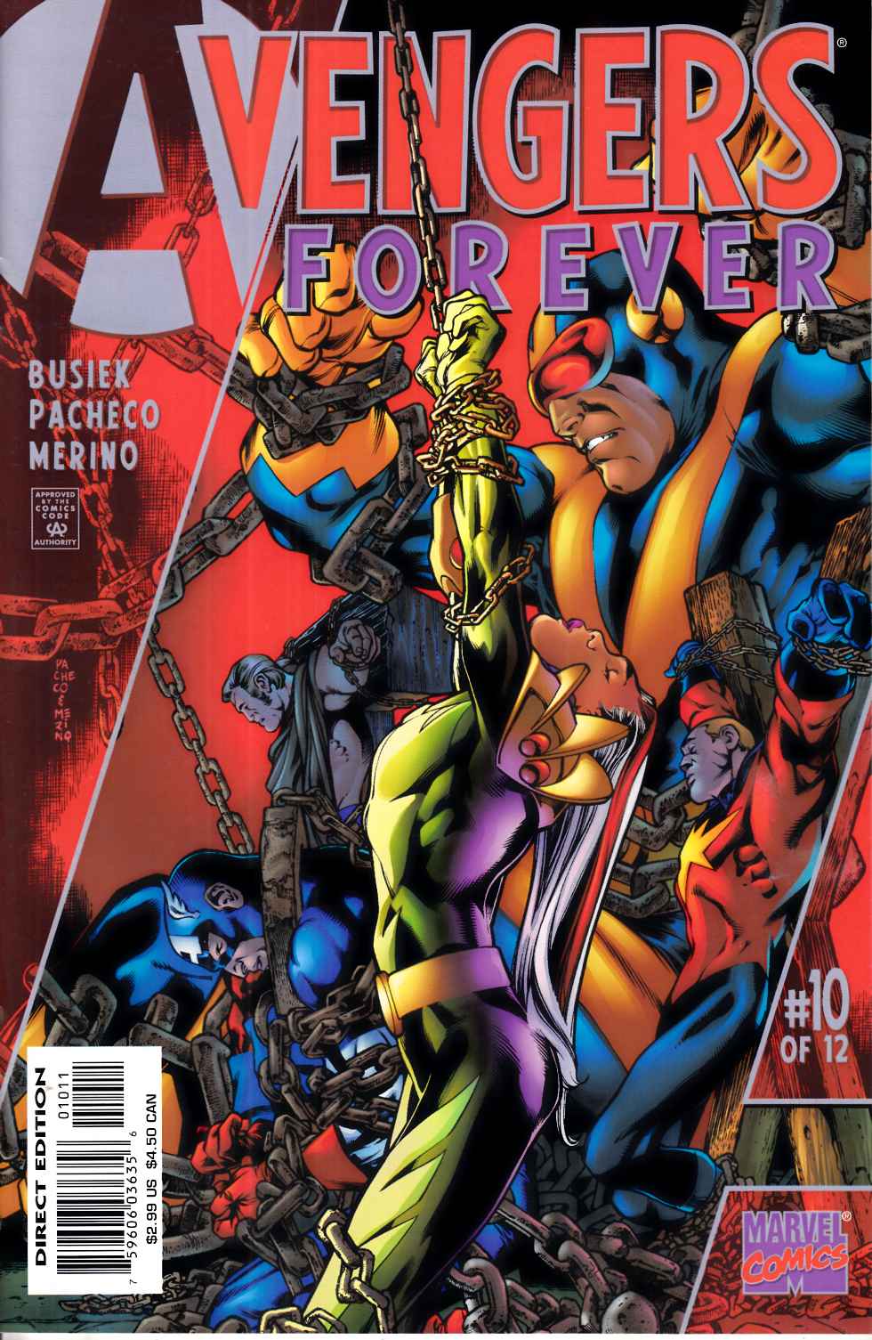 Avengers Forever #10 Near Mint (9.4) [Marvel Comic] THUMBNAIL