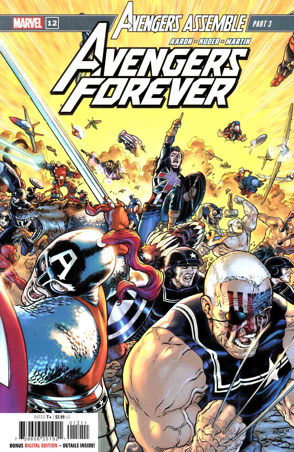 Avengers Forever #12 Near Mint (9.4) [Marvel Comic] LARGE