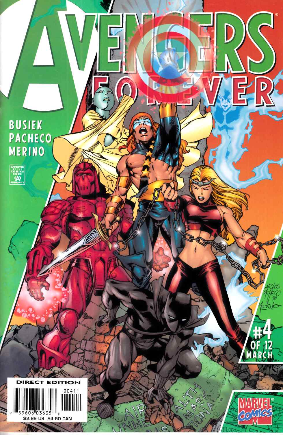 Avengers Forever #4 Cover A Near Mint (9.4) [Marvel Comic] THUMBNAIL